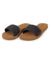 Volcom Simple Slide Braid Sandals - Black